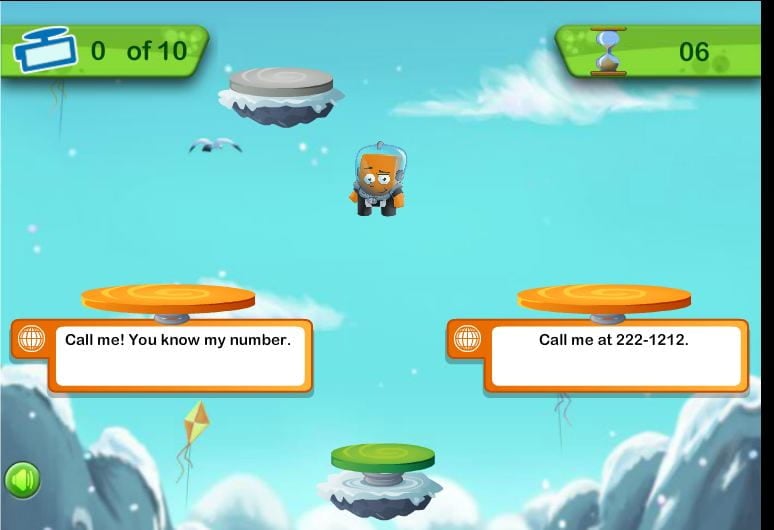 Online Sharing Safety Game – Share Jumper